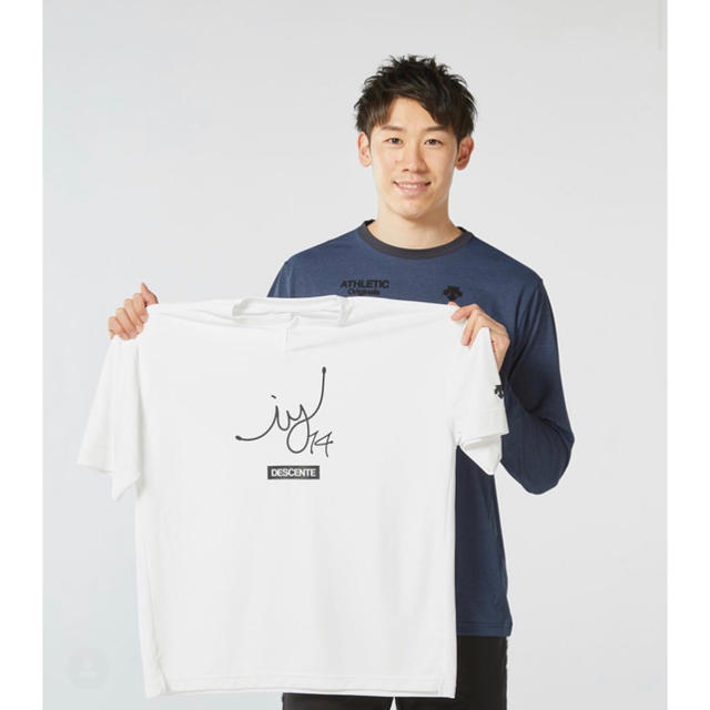 DESCENTE(デサント)の【新品タグ付き】石川祐希選手プロデュースのTシャツ&タオル レディースのトップス(Tシャツ(半袖/袖なし))の商品写真