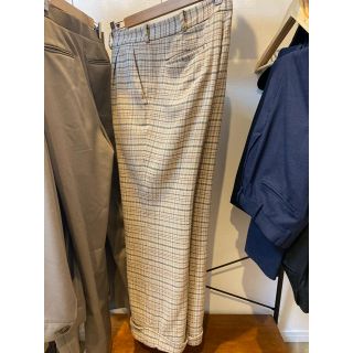 AURALEE サマーツイードパンツ　18ss(スラックス)