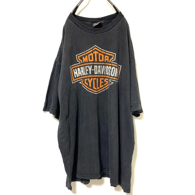 Harley Davidson(ハーレーダビッドソン)の超大人気！！　90s HARLEY-DAVIDSON ロゴプリント TEE メンズのトップス(Tシャツ/カットソー(半袖/袖なし))の商品写真