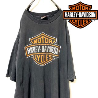 ハーレーダビッドソン(Harley Davidson)の超大人気！！　90s HARLEY-DAVIDSON ロゴプリント TEE(Tシャツ/カットソー(半袖/袖なし))