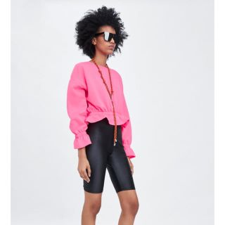 ザラ(ZARA)のZARAトップス(カットソー(長袖/七分))