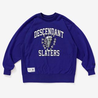 ダブルタップス(W)taps)のdescendant ディセンダント 19aw スウェット03 L パープル　(スウェット)