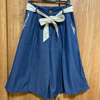 アクシーズファム(axes femme)のそらさま専用☆axes☆デニムキュロットスカート(キュロット)