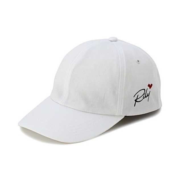 RILY Heart Logo 6Panel Cap キャップ 独特の素材 www.gold-and-wood.com