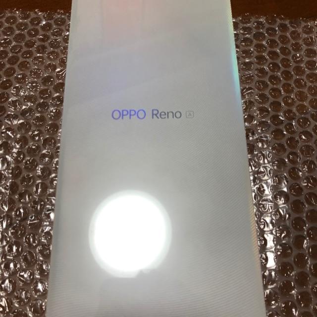 OPPO Reno A ブルー　64gbスマートフォン本体