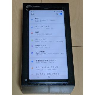 サムスン(SAMSUNG)の【オマケ大量】docomo Galaxy Note9 SC-01L ブルー(スマートフォン本体)