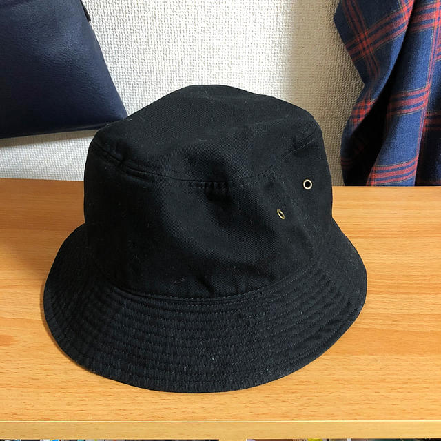 newhattan バケットハット ブラック メンズの帽子(ハット)の商品写真