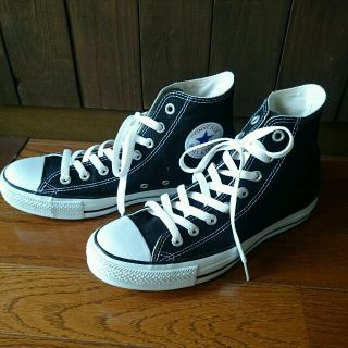 コンバース(CONVERSE)のコンバース ハイカットスニーカー 黒 (スニーカー)