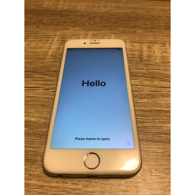 iPhone6 Silver 64GB SIMフリー 電池容量100%