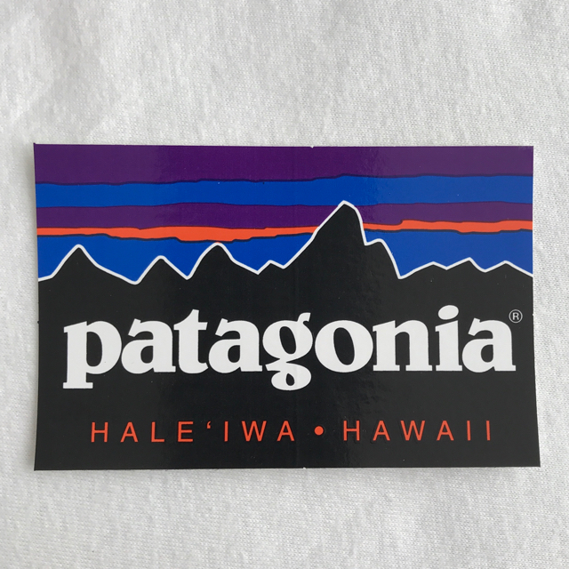 パタゴニア（patagonia）キャップ ハワイ 未使用品　+ステッカー付きノースフェイス