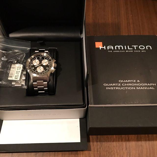 しておりま Hamilton - HAMILTON カーキ・アビエーション H764120 