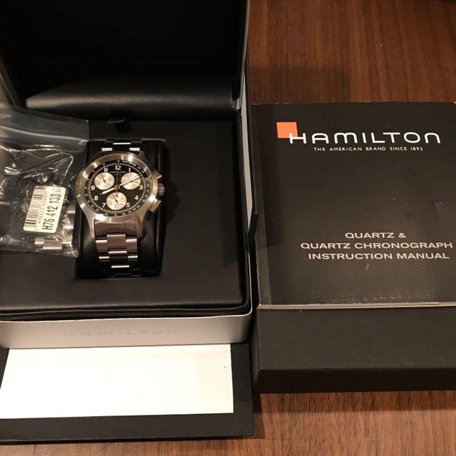 Hamilton(ハミルトン)のHAMILTON カーキ・アビエーション H764120 クロノ メンズの時計(腕時計(アナログ))の商品写真