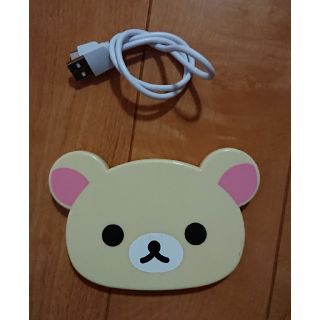 サンエックス(サンエックス)のコリラックマ ワイヤレス充電器(バッテリー/充電器)