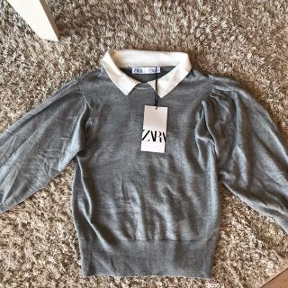 ザラ(ZARA)のザラ 未使用タグ付き トップス (カットソー(長袖/七分))