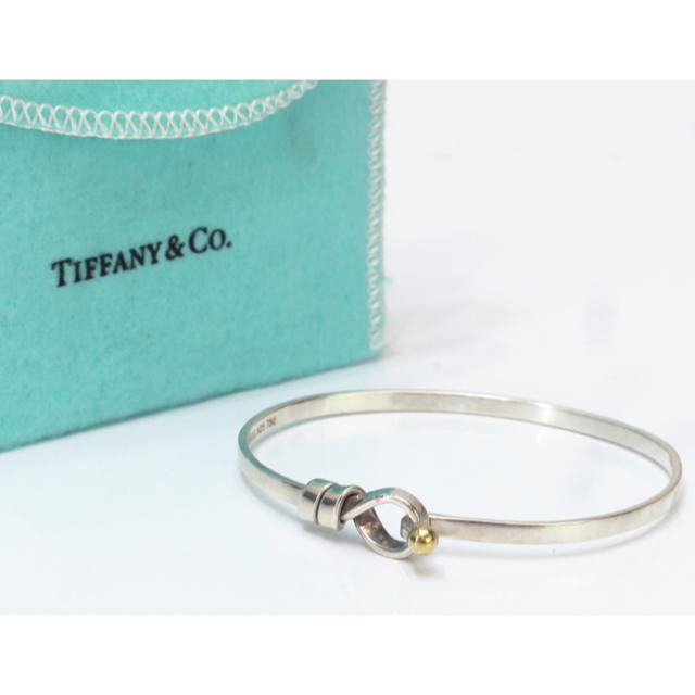 Tiffany & Co. - ティファニー バングル ブレス シルバー925 k18