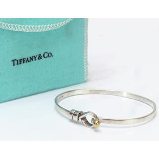 Tiffany & Co. - ティファニー バングル ブレス シルバー925 k18 