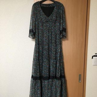 マウジー(moussy)のmoussy マキシワンピース(ロングワンピース/マキシワンピース)