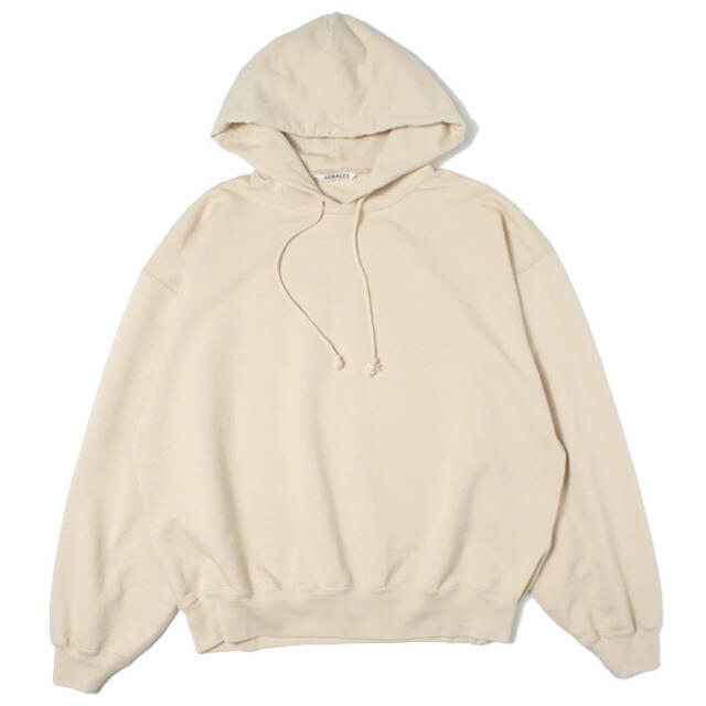 AURALEE SUPER SOFT SWEAT BIG P/O PARKA