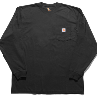 カーハート(carhartt)のラスト1点☆カーハート 新品 ロンT Sサイズ ブラック(Tシャツ/カットソー(七分/長袖))