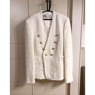 ザラ(ZARA)のZARAジャケット(ノーカラージャケット)