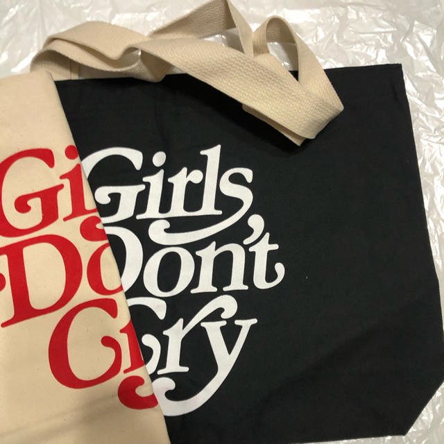 GDC(ジーディーシー)のGirls don't Cry GDC トートバッグ　黒 ガールズドントクライ メンズのバッグ(トートバッグ)の商品写真