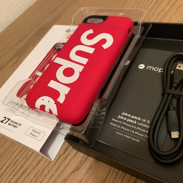 新品！supreme iphone 7 8 juice pack air ケース