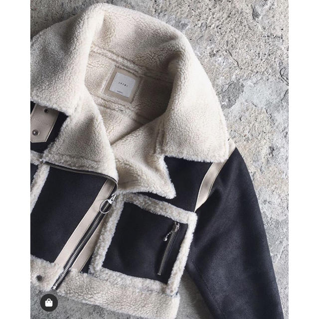 ALEXIA STAM - juemi Seam Tape Short Mouton Jacketの通販 by