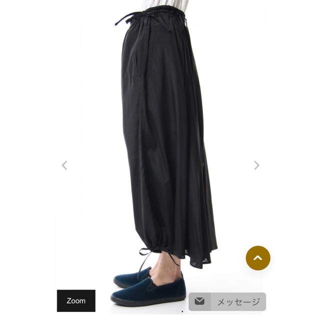 yohji yamamoto pour homme バルーンカラスパンツ19ss-