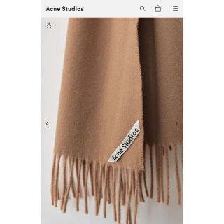 acne studios マフラー キャメルブラウン sariater-hotel.com