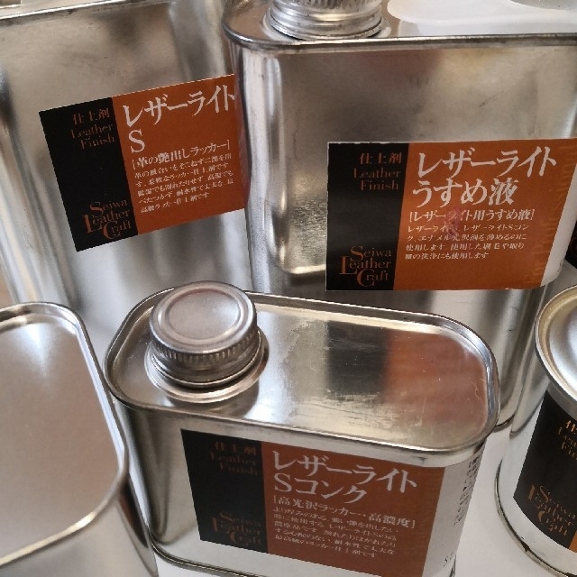 セイワ☆レザークラフト用溶剤 ハンドメイドのハンドメイド その他(その他)の商品写真
