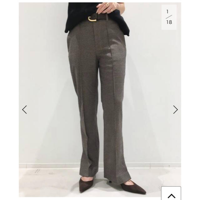 L'Appartement DEUXIEME CLASSE(アパルトモンドゥーズィエムクラス)の【KALLMEYER/カルメイヤー】Slit Hem Trousers レディースのパンツ(カジュアルパンツ)の商品写真