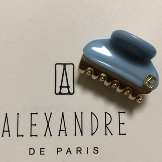 アレクサンドルドゥパリ(Alexandre de Paris)の新品 アレクサンドルドゥパリ クリップ3㎝(バレッタ/ヘアクリップ)