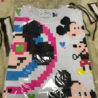ディズニー(Disney)の【新品】ディズニー　ミッキー　ドット柄　子供用Tシャツ サイズ100(Tシャツ/カットソー)