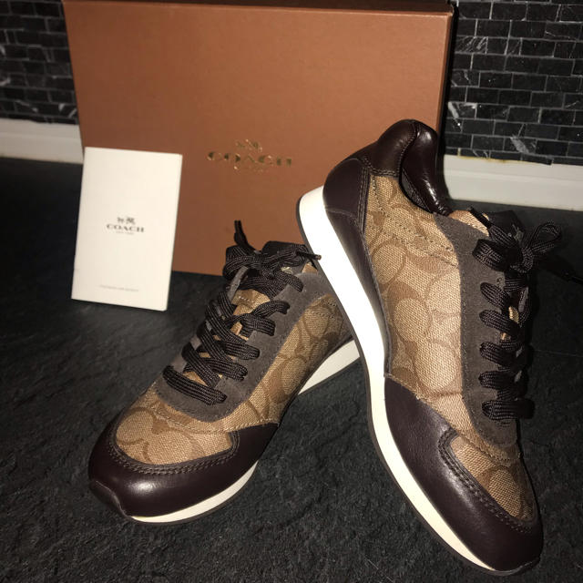 減額 ¥10250円 【最終値下げ】半額中 COACH.コーチ.スニーカー.靴