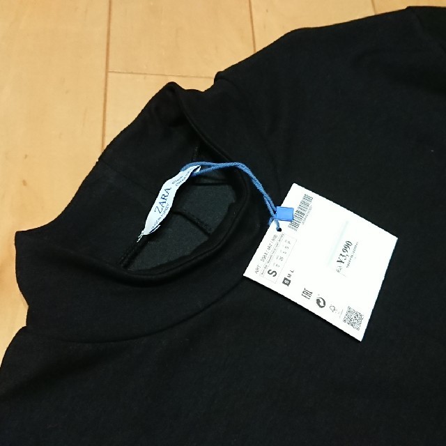 ZARA(ザラ)の新品ZARAザラシンプルワンピース黒Sベーシック レディースのワンピース(ロングワンピース/マキシワンピース)の商品写真