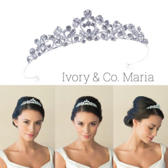 ivoryandco mariaティアラ レディースのヘアアクセサリー(その他)の商品写真