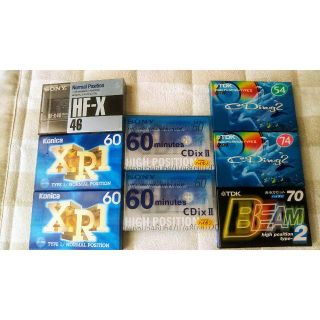 カセットテープ　８本　未使用(その他)