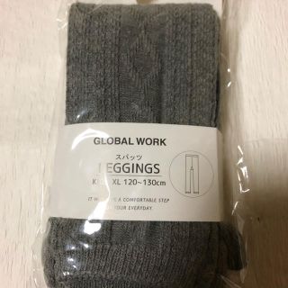 グローバルワーク(GLOBAL WORK)の新品未使用 グローバルワーク レギンス スパッツ 120 130 XL(靴下/タイツ)