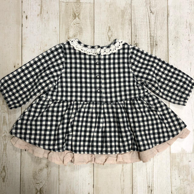 petit main(プティマイン)のプティマイン チュニック 80 キッズ/ベビー/マタニティのベビー服(~85cm)(ワンピース)の商品写真