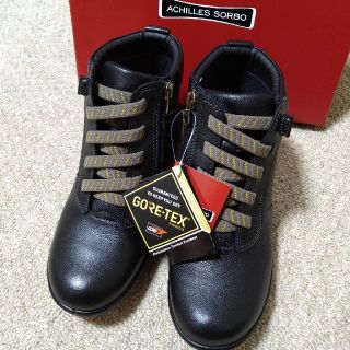 アキレス(Achilles)の新品 アキレスソルボ ブーツ GORE-TEX 防水 黒 24cm(ブーツ)