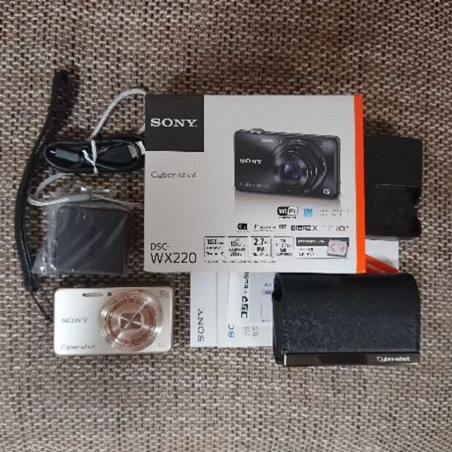 100%正規品 ソニー デジタルカメラ SONY DSC-WX220