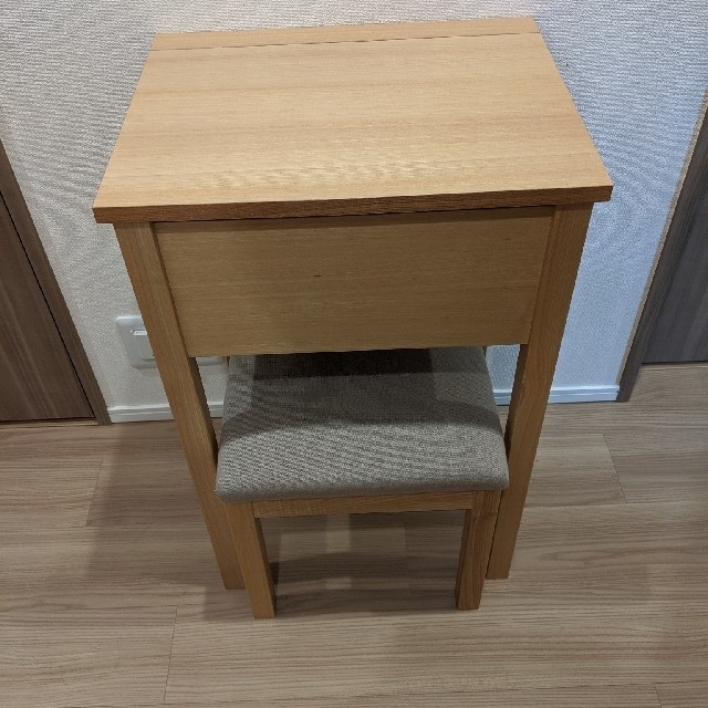 無印良品 オーク材ドレッサー スツール付き , | フリマアプリ ラクマ 無印良品 オーク材ドレッサー スツール付き , | フリマアプリ ラクマ