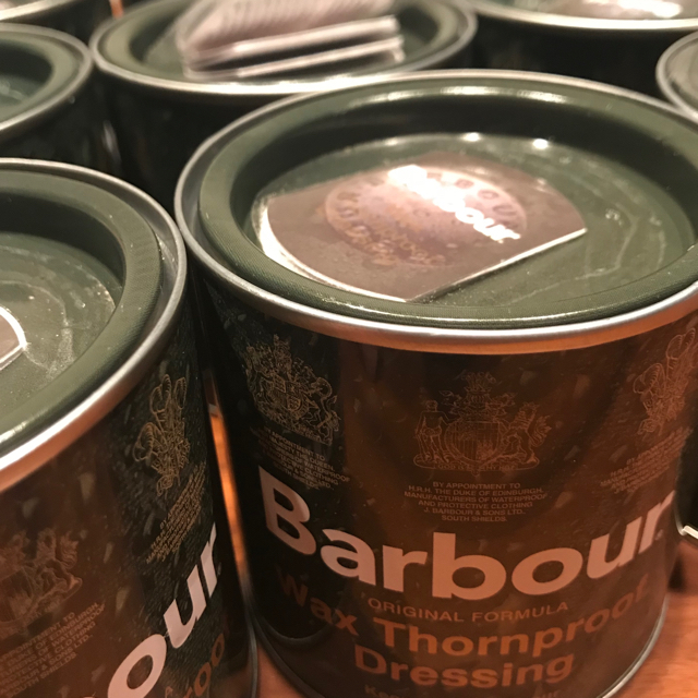 Barbour(バーブァー)の4個　新品 Wax Thornproof Dressing  リプルーフ メンズのメンズ その他(その他)の商品写真