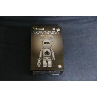 メディコムトイ(MEDICOM TOY)のbe@rbrick　XLARGE×空山基　SILVER 100％&400%(その他)
