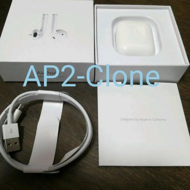 AP2 Bluetooth イヤホン　airpods