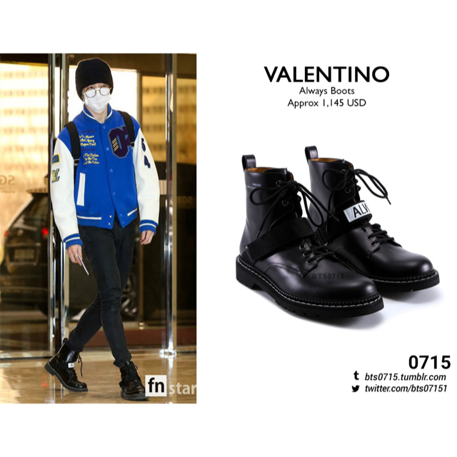 VALENTINO(ヴァレンティノ)のvalentino garavani ブーツ メンズの靴/シューズ(ブーツ)の商品写真