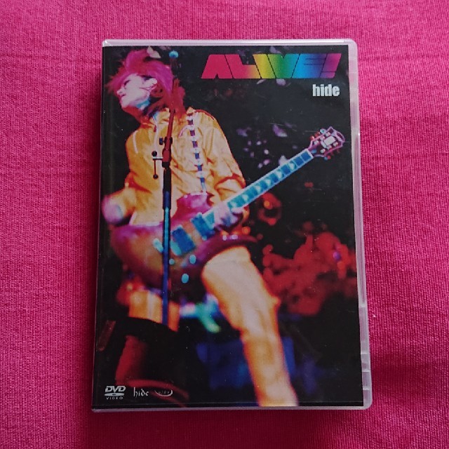 HMY様専用hide★DVD3枚組★ALIVE！★ヒデ X JAPAN エンタメ/ホビーのDVD/ブルーレイ(ミュージック)の商品写真