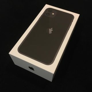 アイフォーン(iPhone)のiPhone 11 SIMフリー 128GB ブラック 一括購入 残債無し(スマートフォン本体)