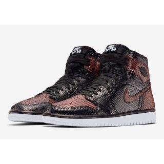 ナイキ(NIKE)のNIKE WMNS AIR JORDAN 1 HI OG Fearless   (スニーカー)