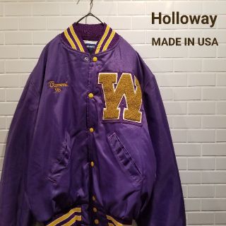 チャンピオン(Champion)の専用 【Holloway】ホロウェイ スタジャン 70s 80s アメリカ製(スタジャン)